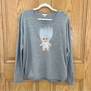 Lisa Todd troll sweater size large